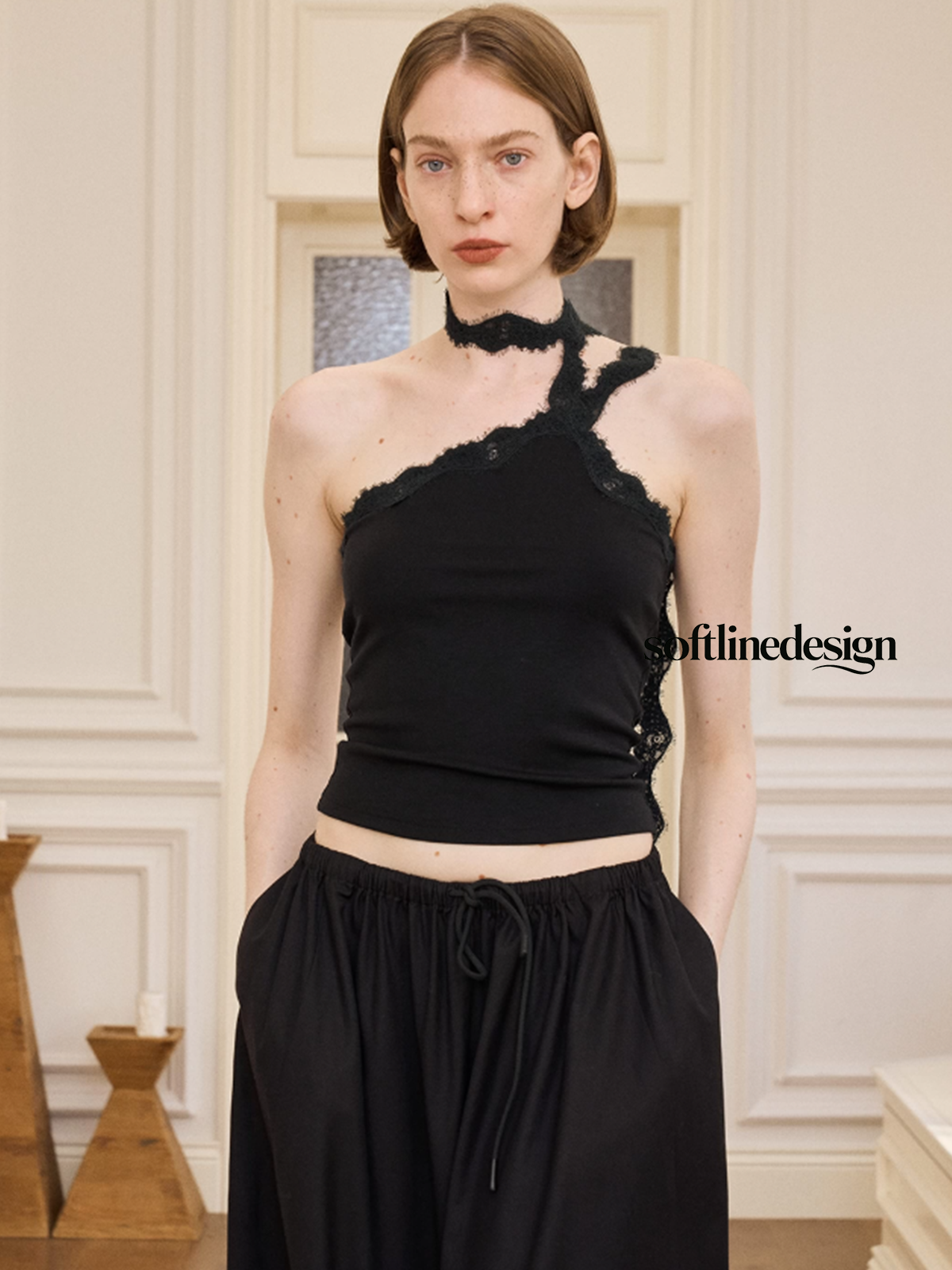 Lace Trace Bandeau Top