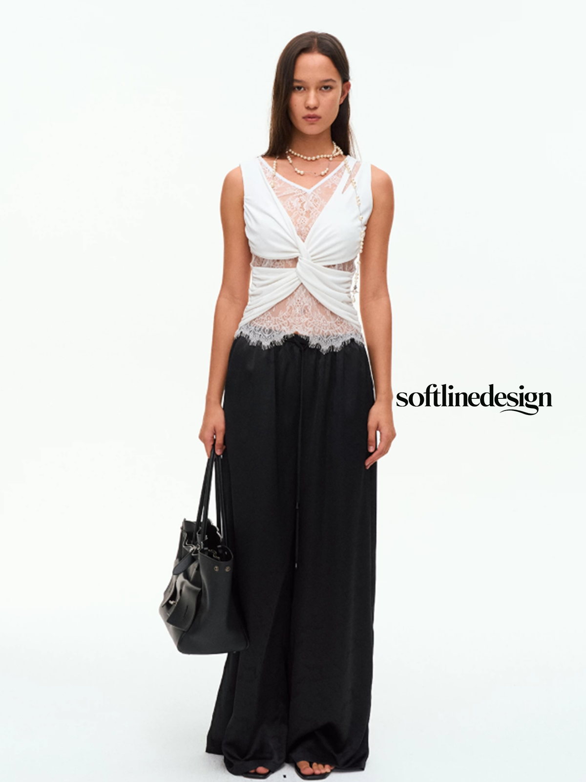 Rosalie Crossline Lace Top