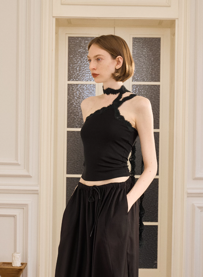 Lace Trace Bandeau Top