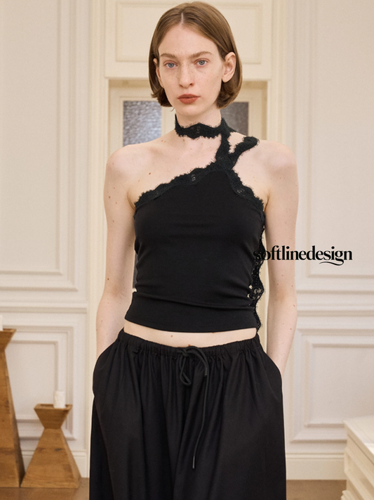 Lace Trace Bandeau Top