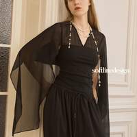 Balance One-Sleeve V-Neck Top