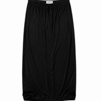Noir Eclipse Slit Midi Skirt