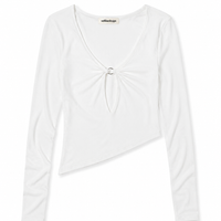 Lace Heart V-Neck Bodysuit