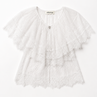 Rosalie Lace Cascade Top