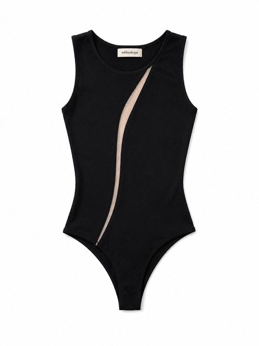 Streamline Cutout Bodysuit