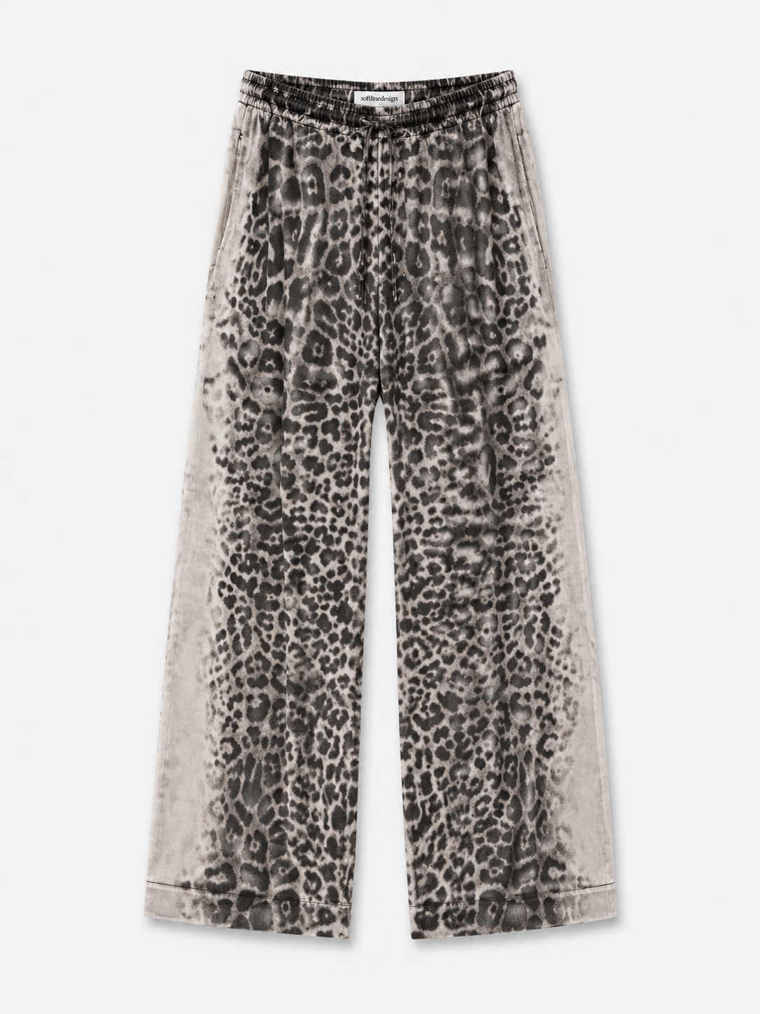 Wild Mirage Leopard Wide-Leg Pants