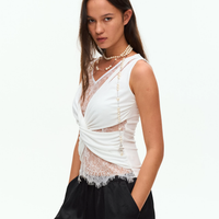 Rosalie Crossline Lace Top
