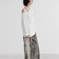 Wild Mirage Leopard Wide-Leg Pants