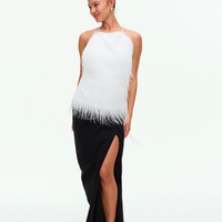 Swaying Tide Open-Back Halter Top
