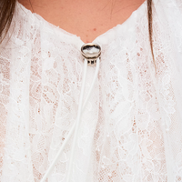 Rosalie Lace Cascade Top