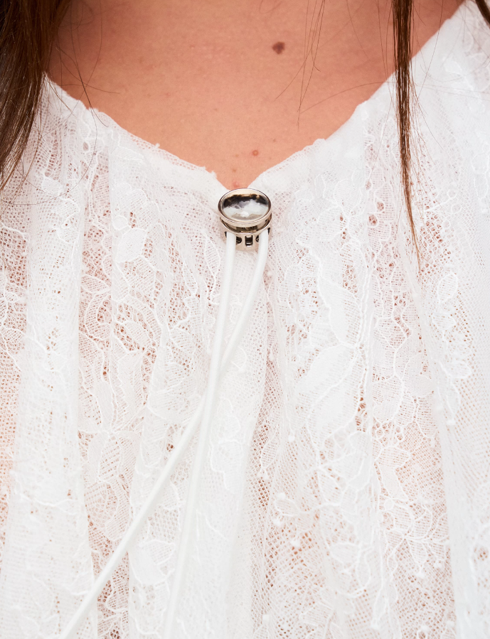 Rosalie Lace Cascade Top