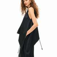 Noir Jacquard Halter Top