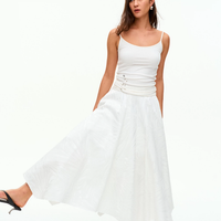Riviera Jacquard Circle Skirt