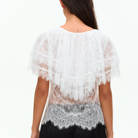 Rosalie Lace Cascade Top