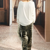 Wild Mirage Leopard Wide-Leg Pants