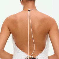 Swaying Tide Open-Back Halter Top