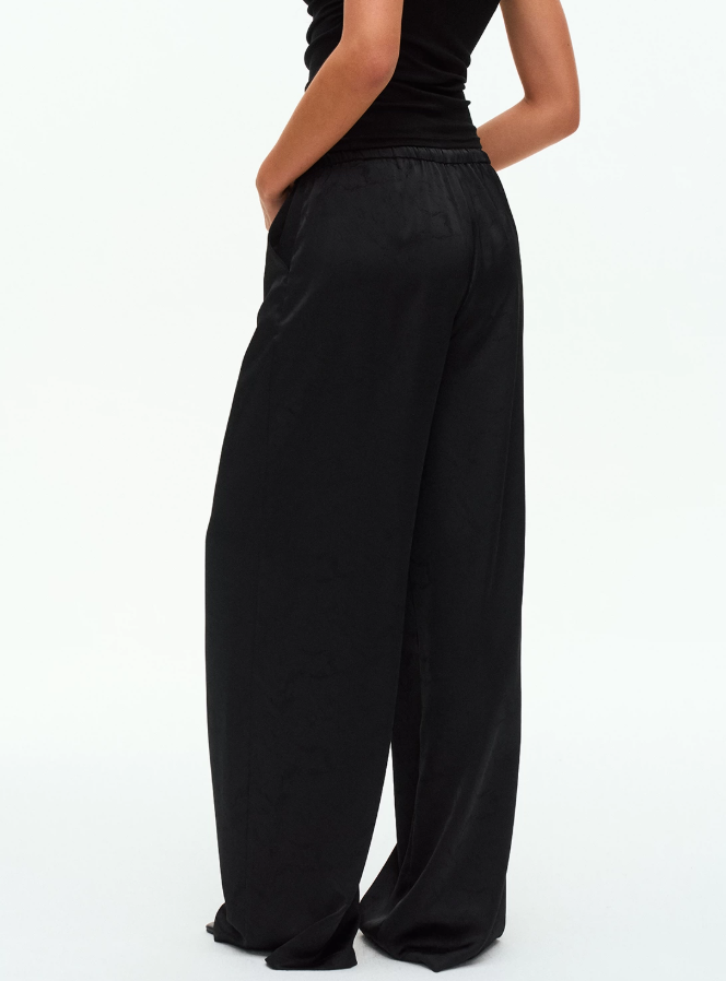 Jacquard Flow Drawstring Pants