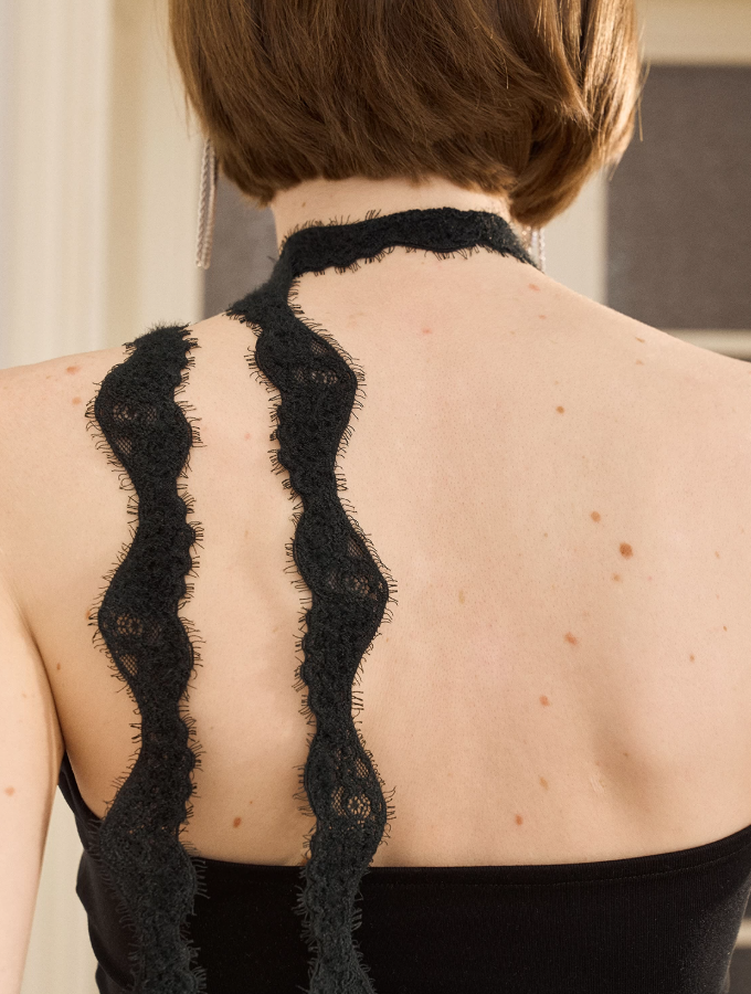 Lace Trace Bandeau Top