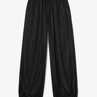 Jacquard Flow Drawstring Pants