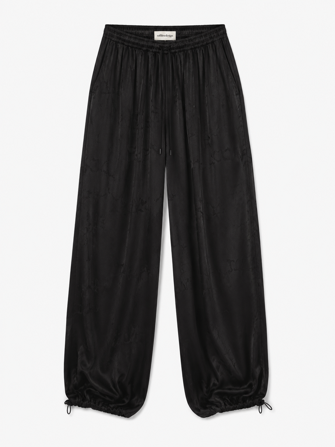 Jacquard Flow Drawstring Pants