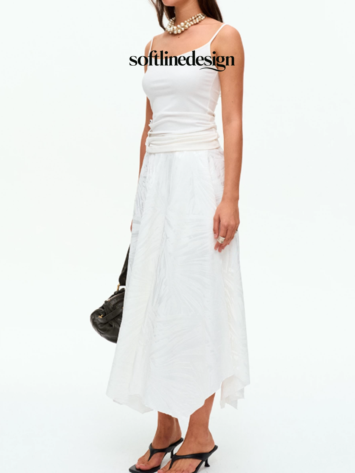 Riviera Jacquard Circle Skirt