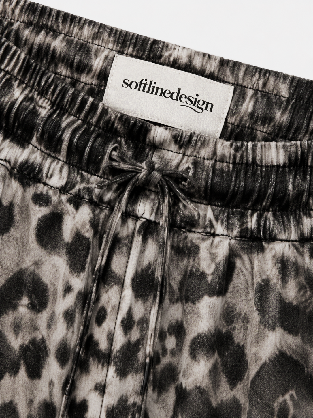 Wild Mirage Leopard Wide-Leg Pants
