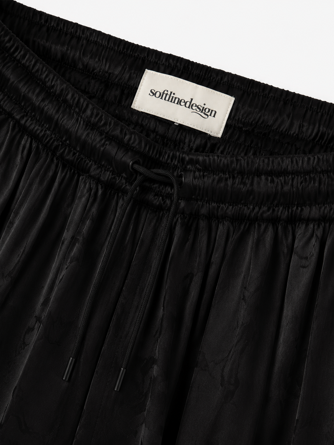 Jacquard Flow Drawstring Pants
