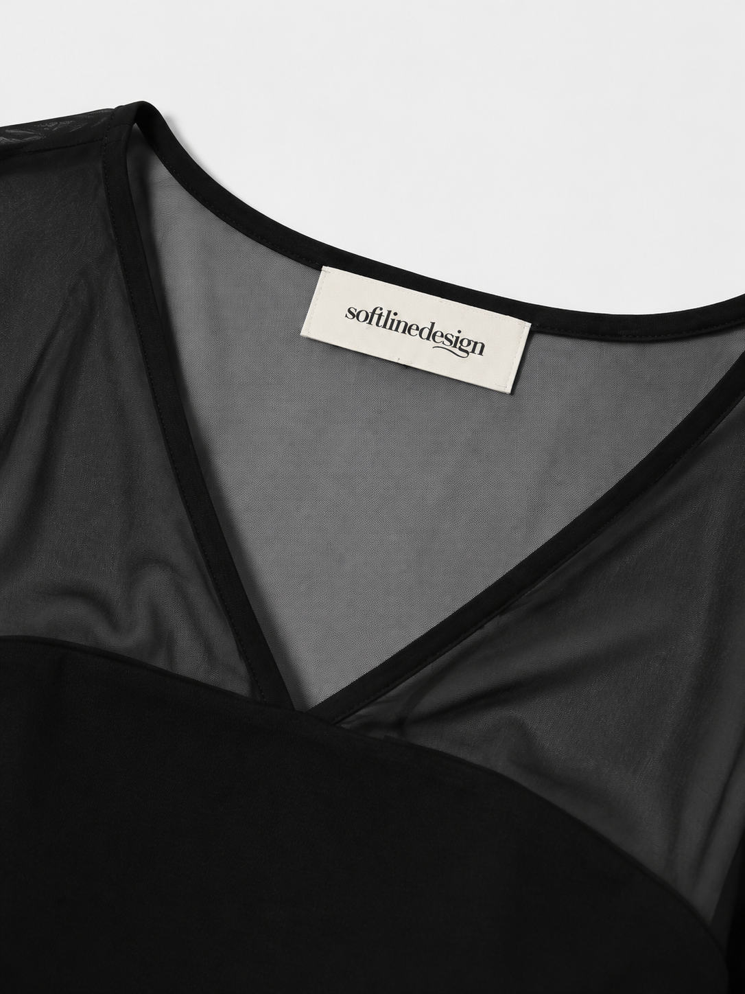 Balance One-Sleeve V-Neck Top