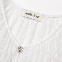 Rosalie Lace Cascade Top