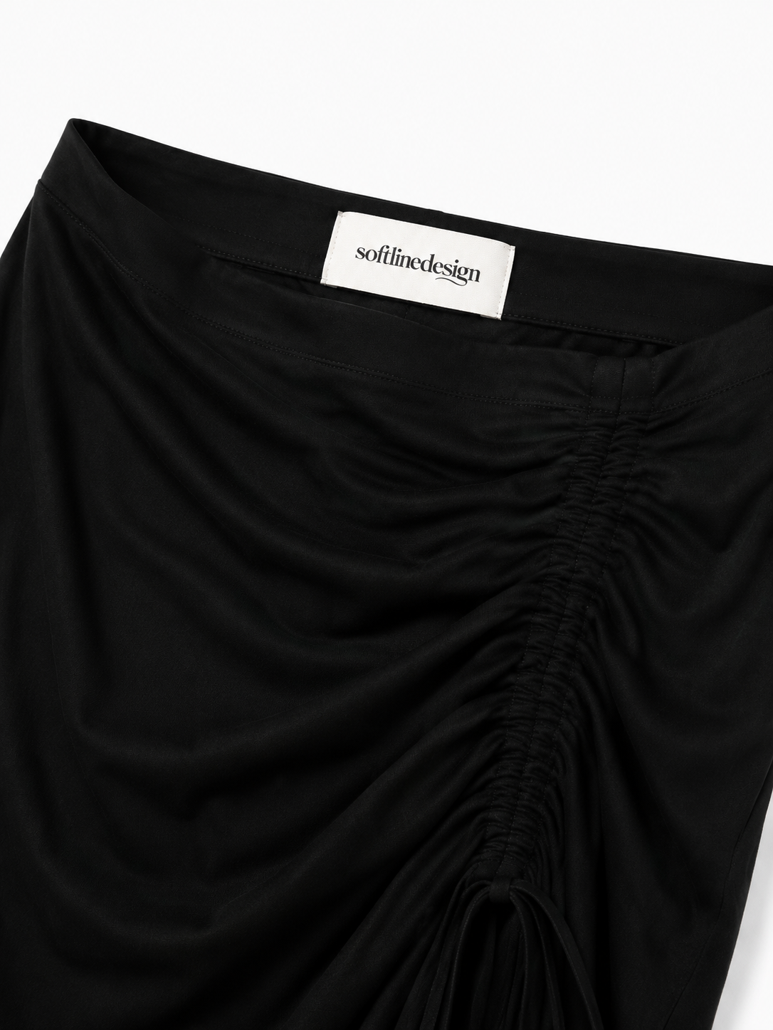 Muse High-Slit Midi Skirt